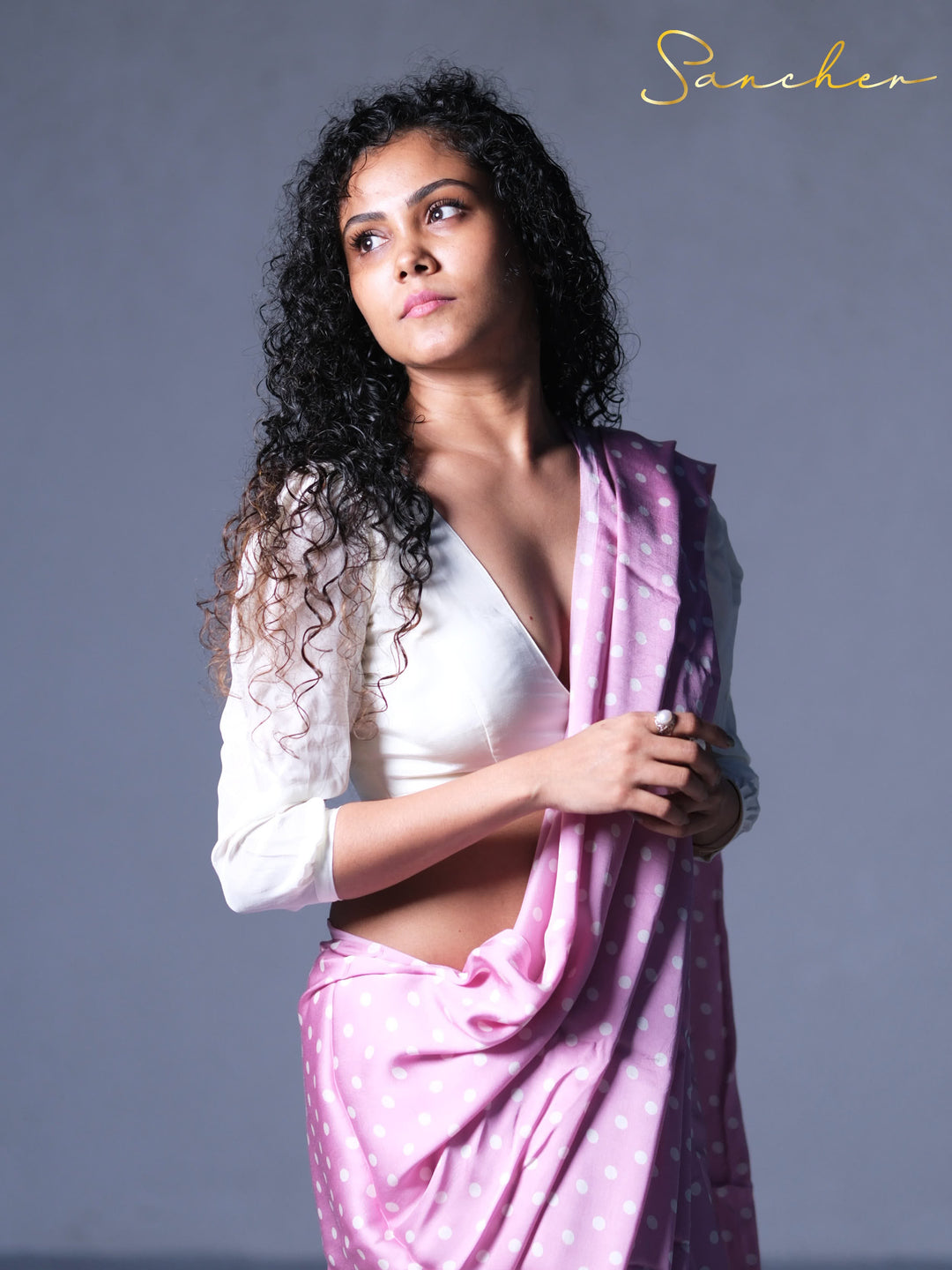 Bitter Folly Modal Silk Saree