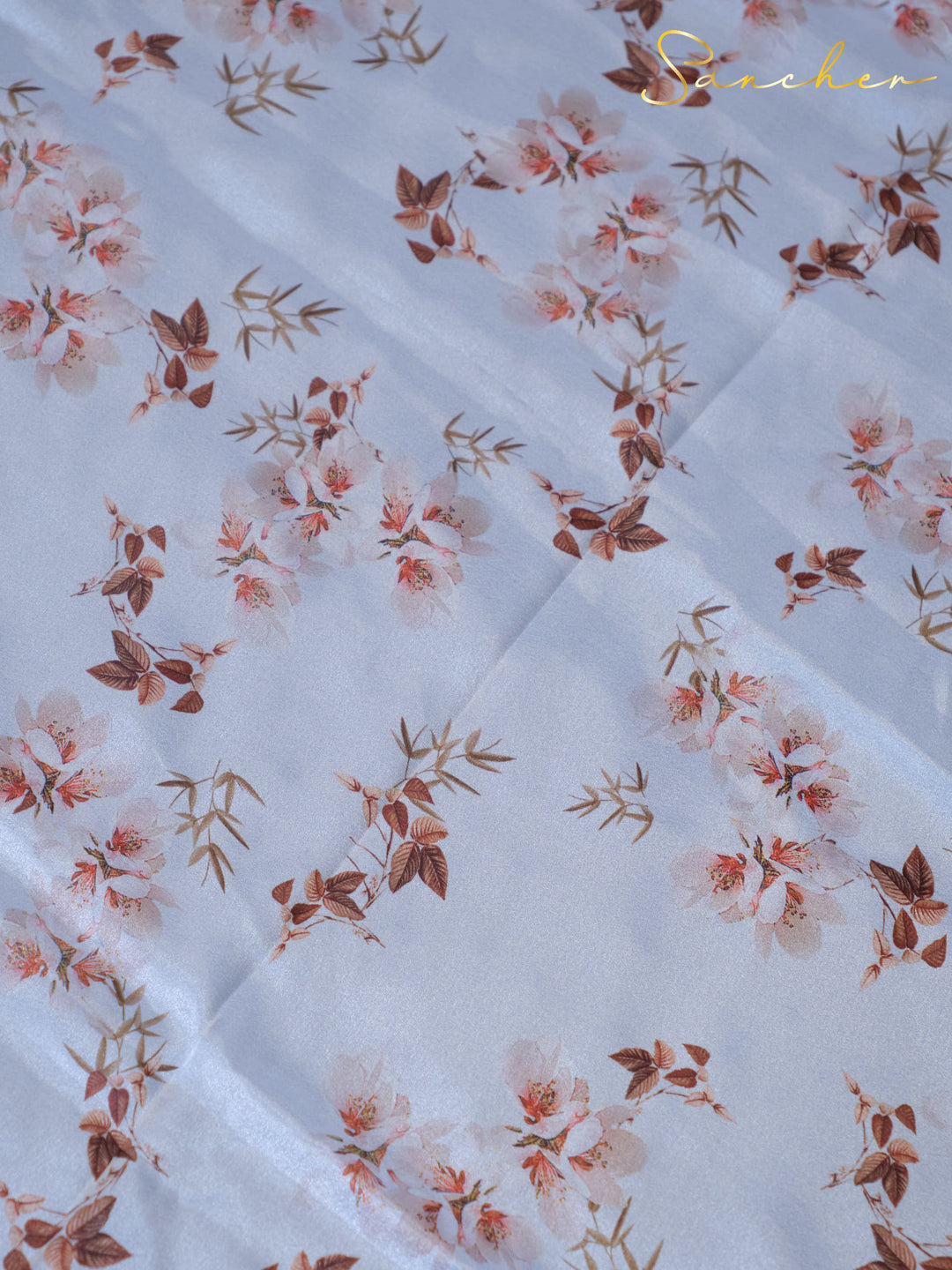 Coastal Charm Premium Satin Silk Saree