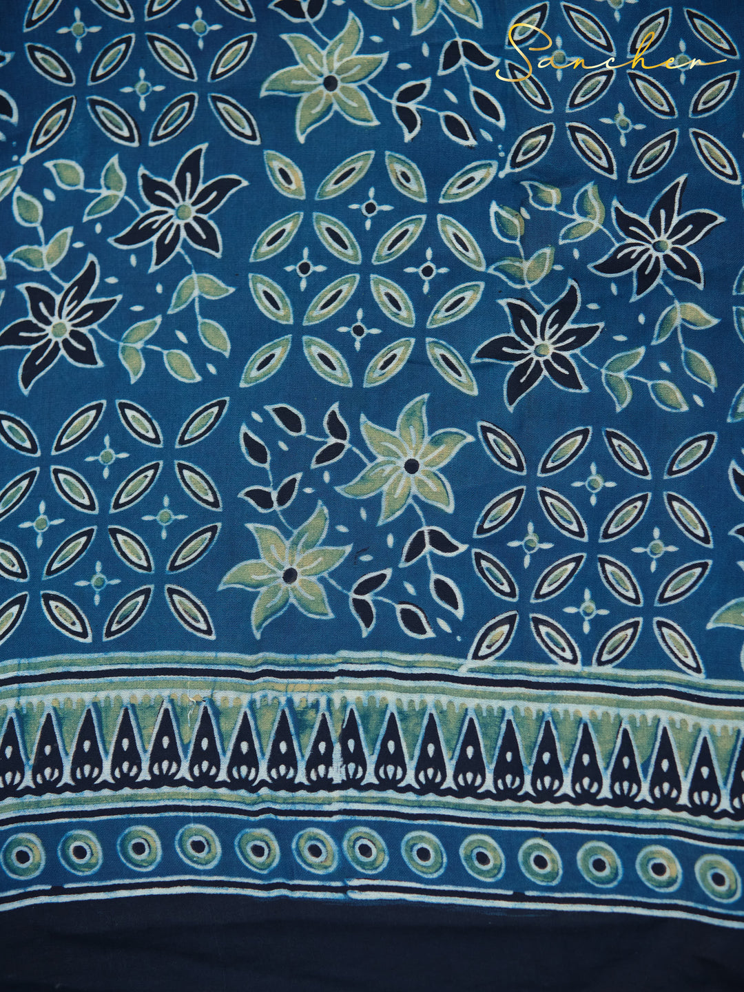 Ethereal ELON Ajark Modal Silk Saree