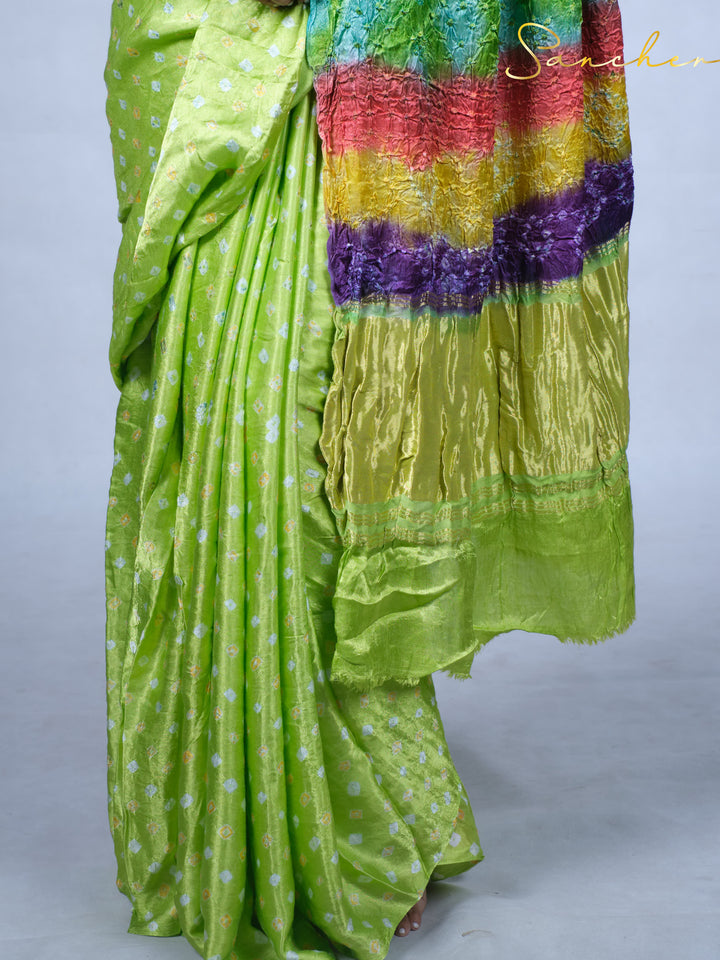 Limerick Dreams Modal Silk Saree