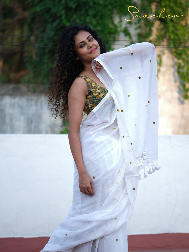 Milkyway Mulmul Cotton Saree