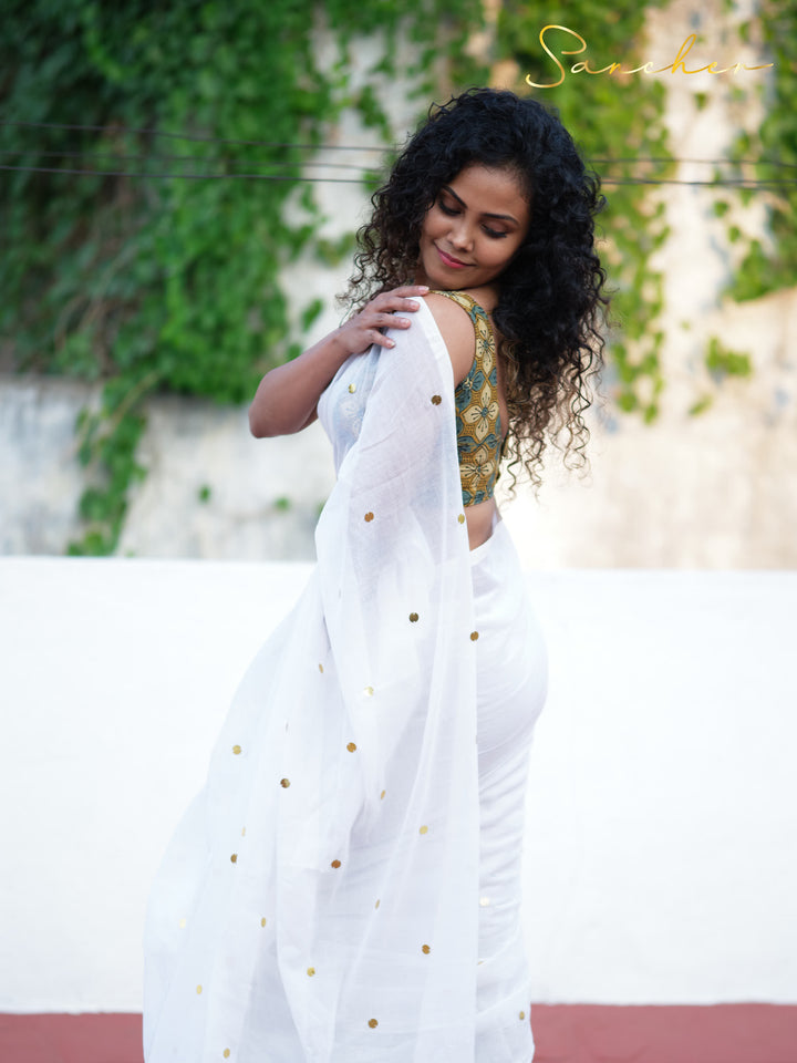 Milkyway Mulmul Cotton Saree