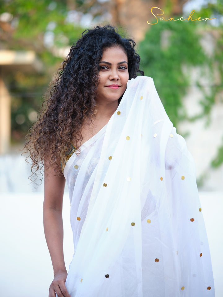 Milkyway Mulmul Cotton Saree