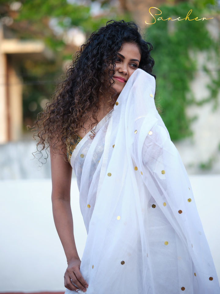 Milkyway Mulmul Cotton Saree