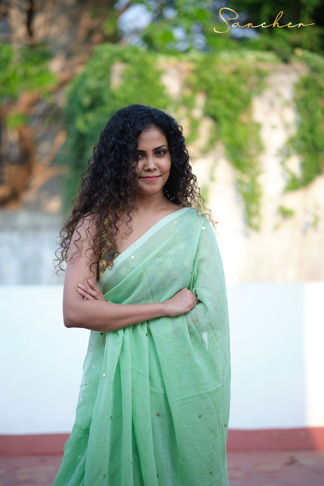 Misty Fresh Mulmul Cotton Saree