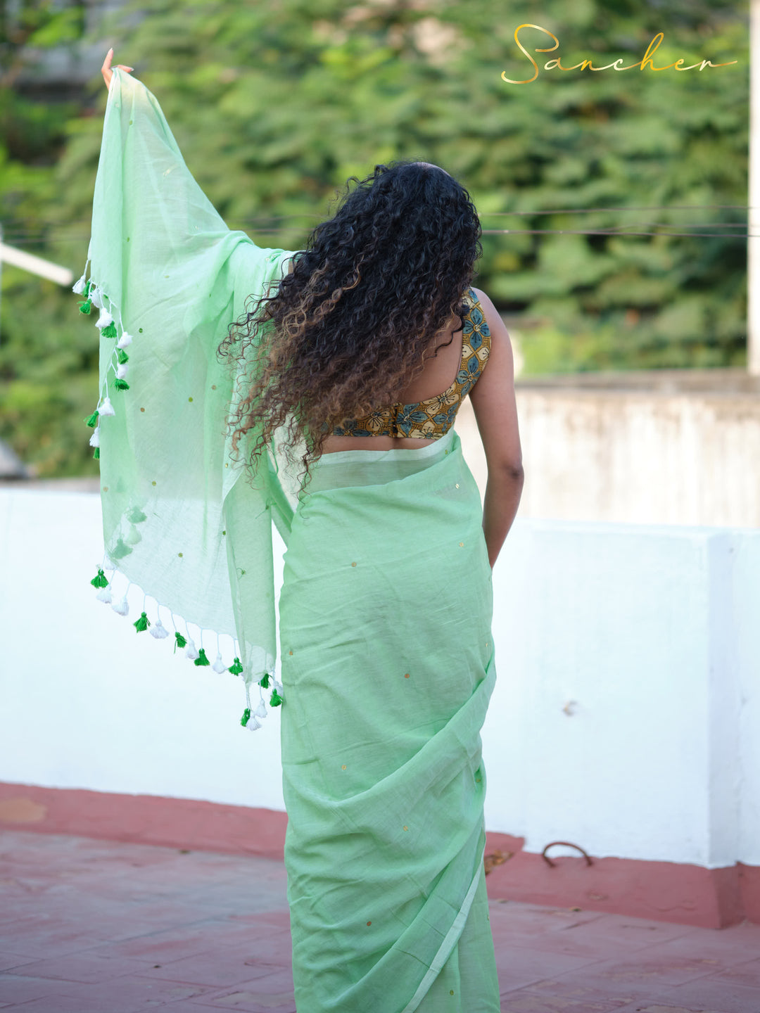 Misty Fresh Mulmul Cotton Saree