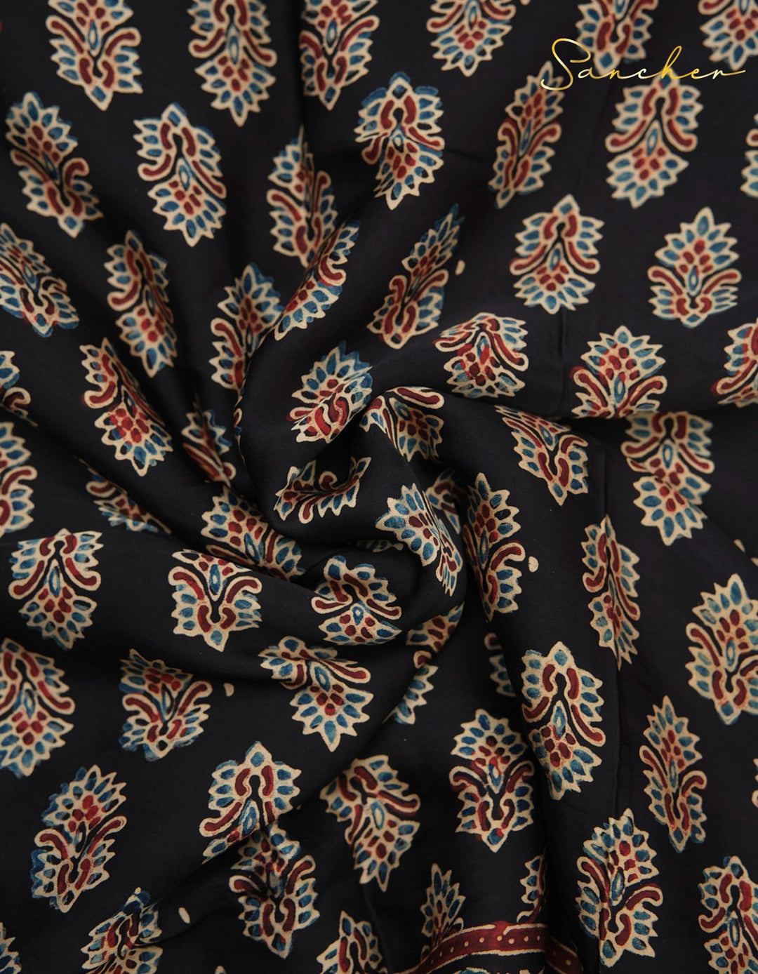 Black Color-Silk Saree