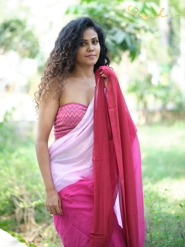 Cotton Tail Mulmul Cotton Saree