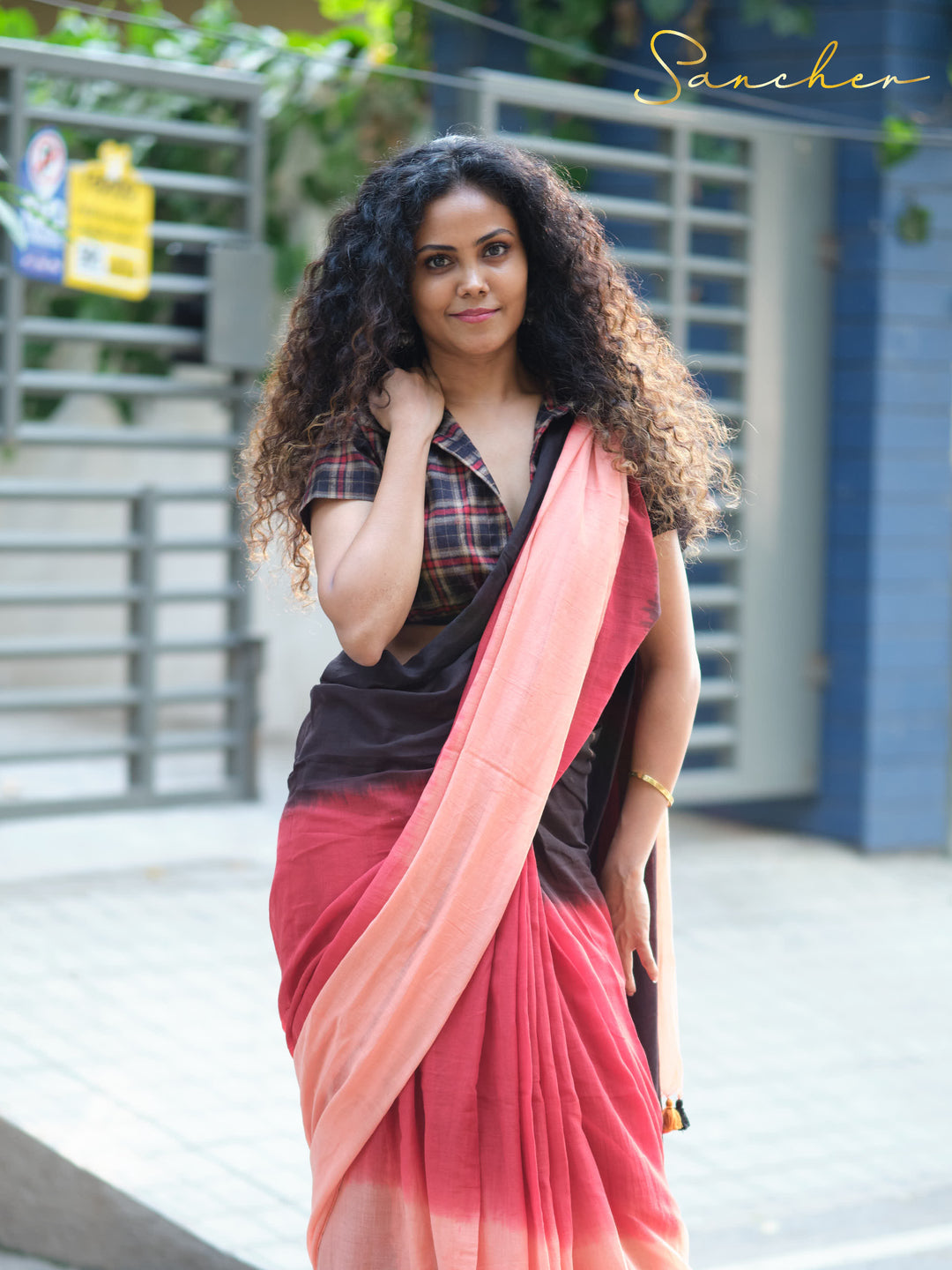 Cupcake Mulmul Cotton Saree