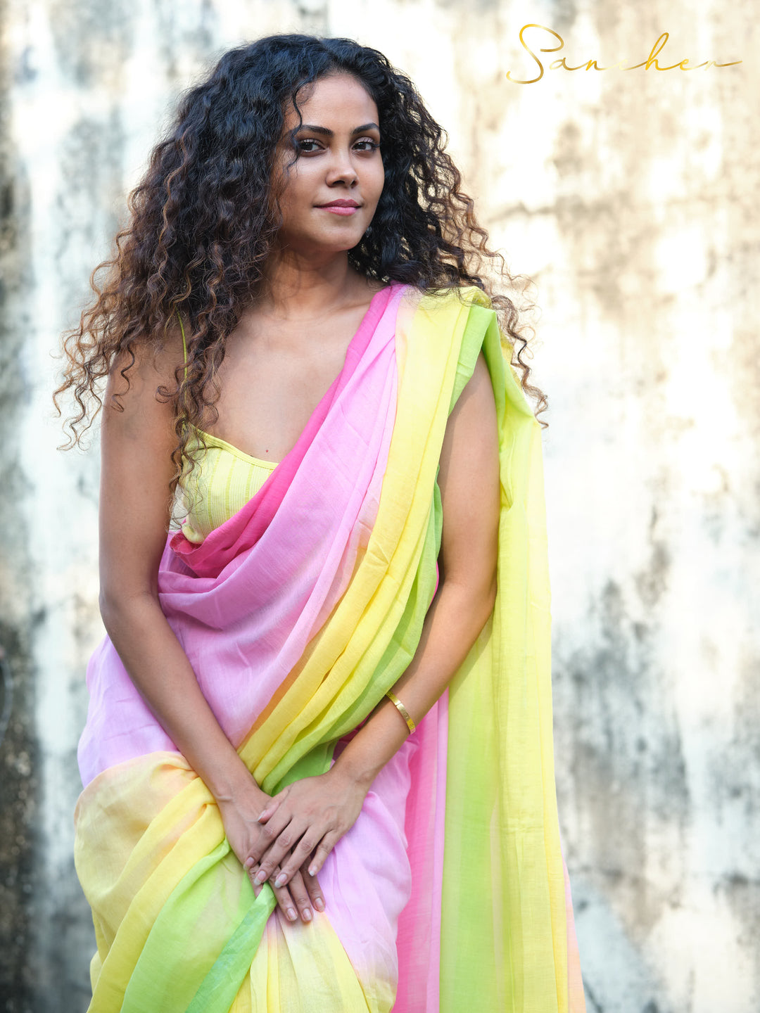 Graceful Mulmul Cotton Saree