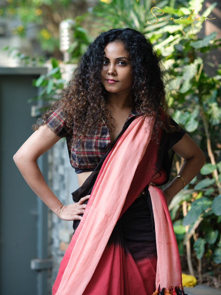 Cupcake Mulmul Cotton Saree