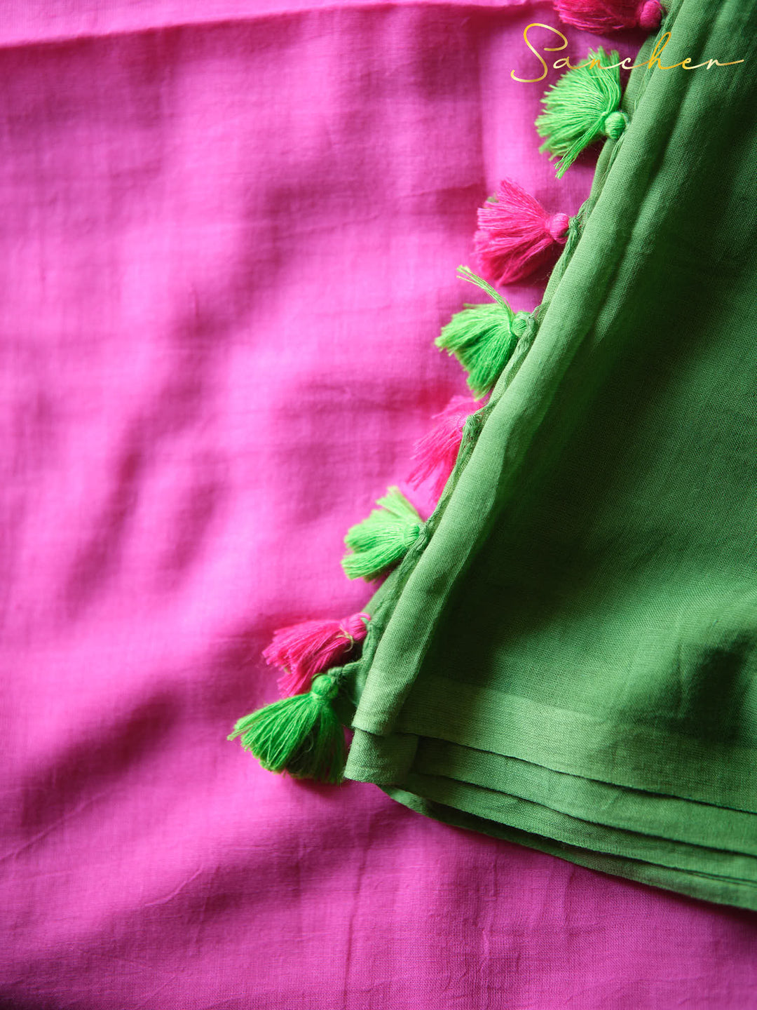 Hoppy Mulmul Cotton Saree