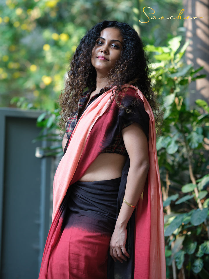 Cupcake Mulmul Cotton Saree