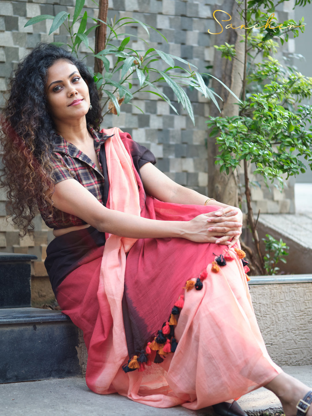 Cupcake Mulmul Cotton Saree