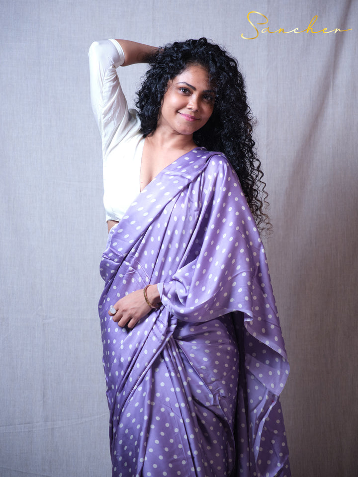 Island Sunset Modal Silk Saree