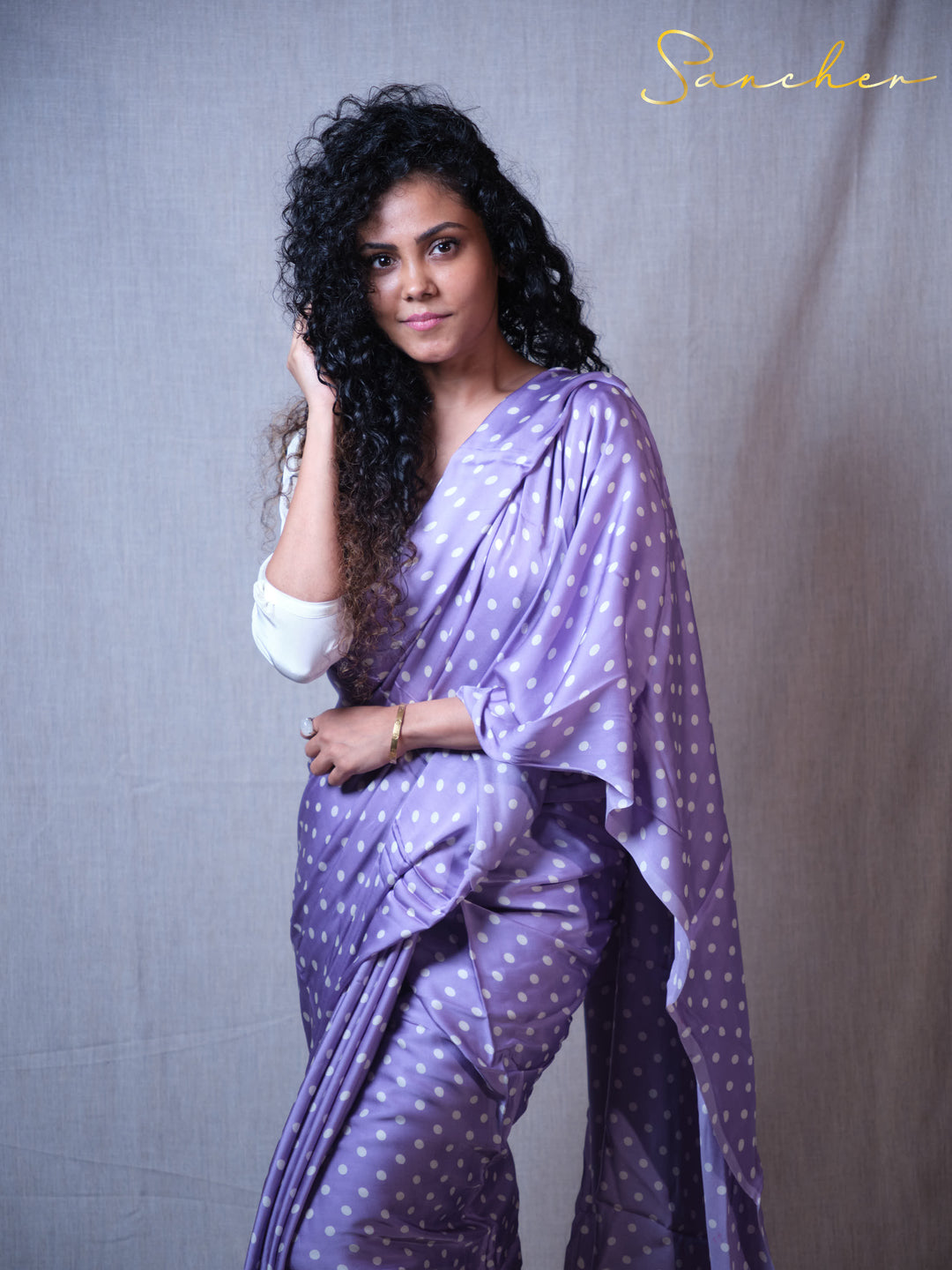 Island Sunset Modal Silk Saree
