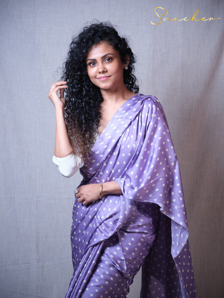 Island Sunset Modal Silk Saree