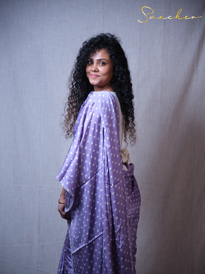 Island Sunset Modal Silk Saree