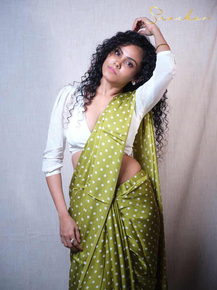 Pair Drop Modal Silk Saree