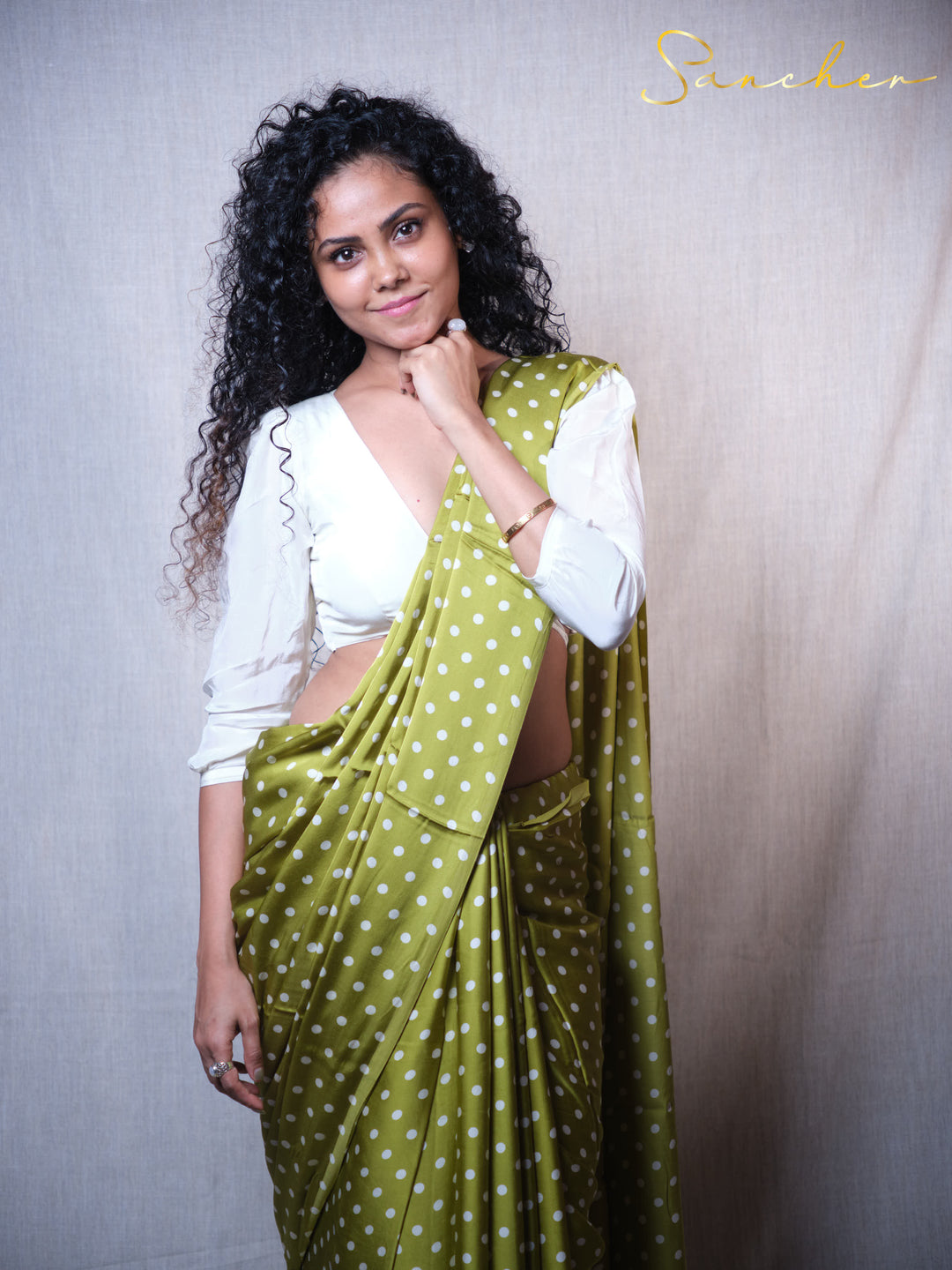 Pair Drop Modal Silk Saree