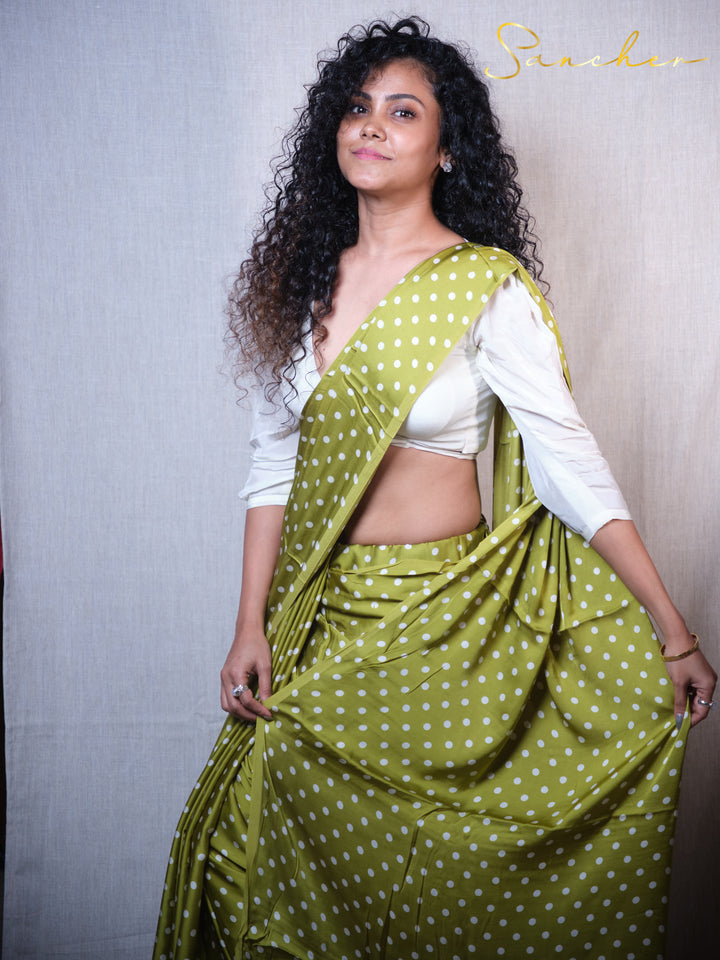 Pair Drop Modal Silk Saree