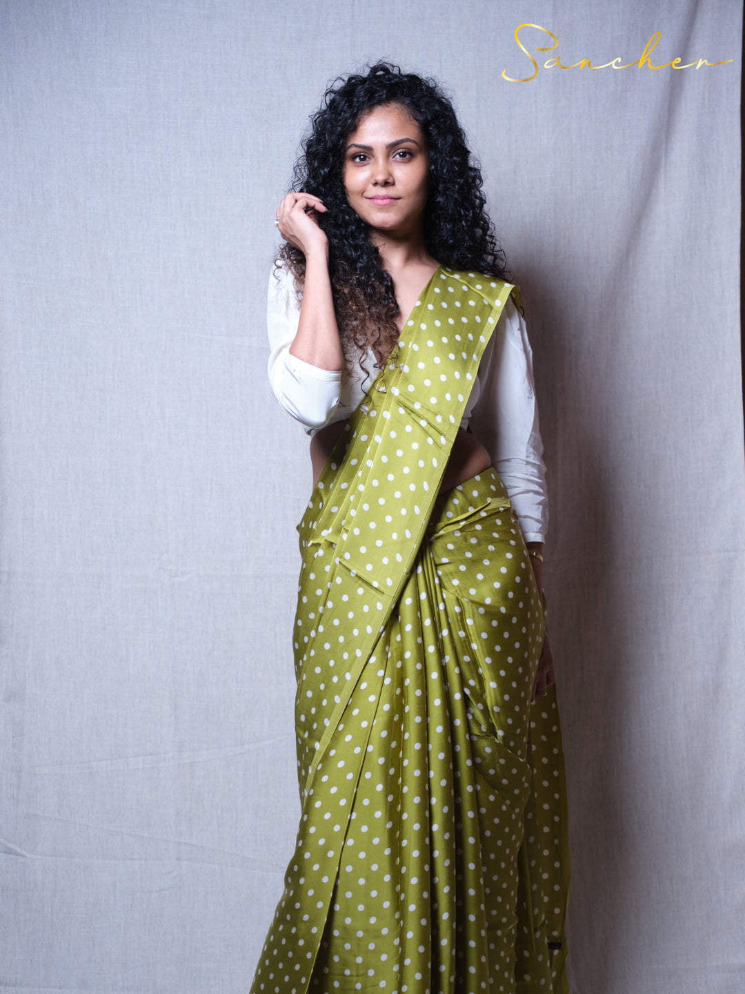 Pair Drop Modal Silk Saree