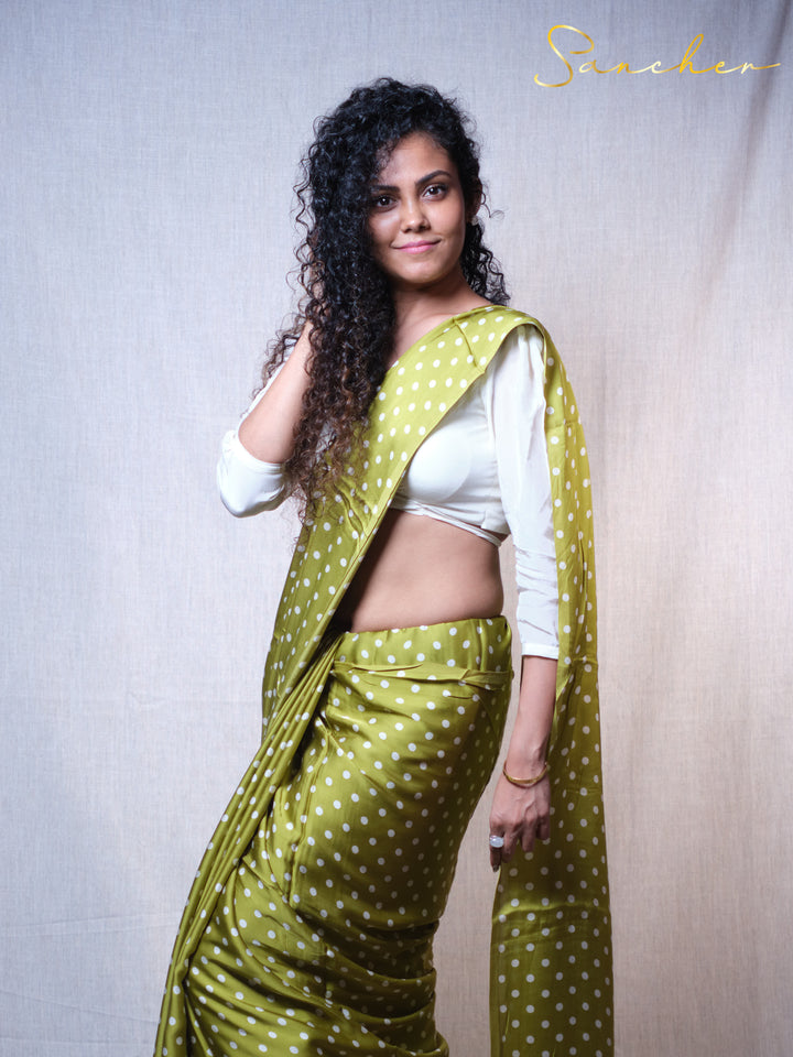 Pair Drop Modal Silk Saree