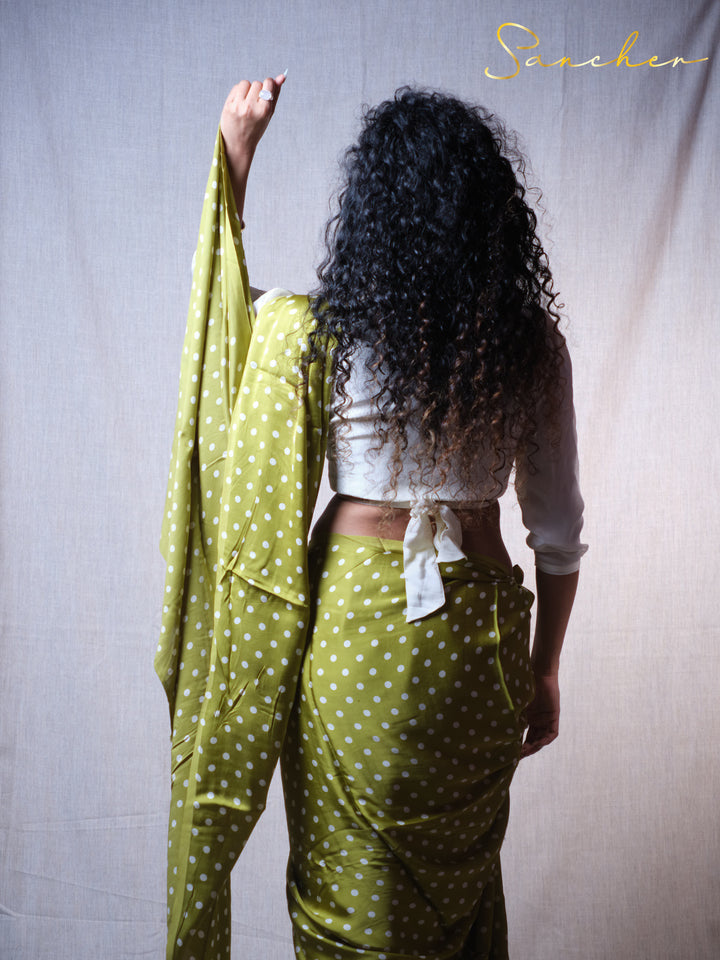 Pair Drop Modal Silk Saree