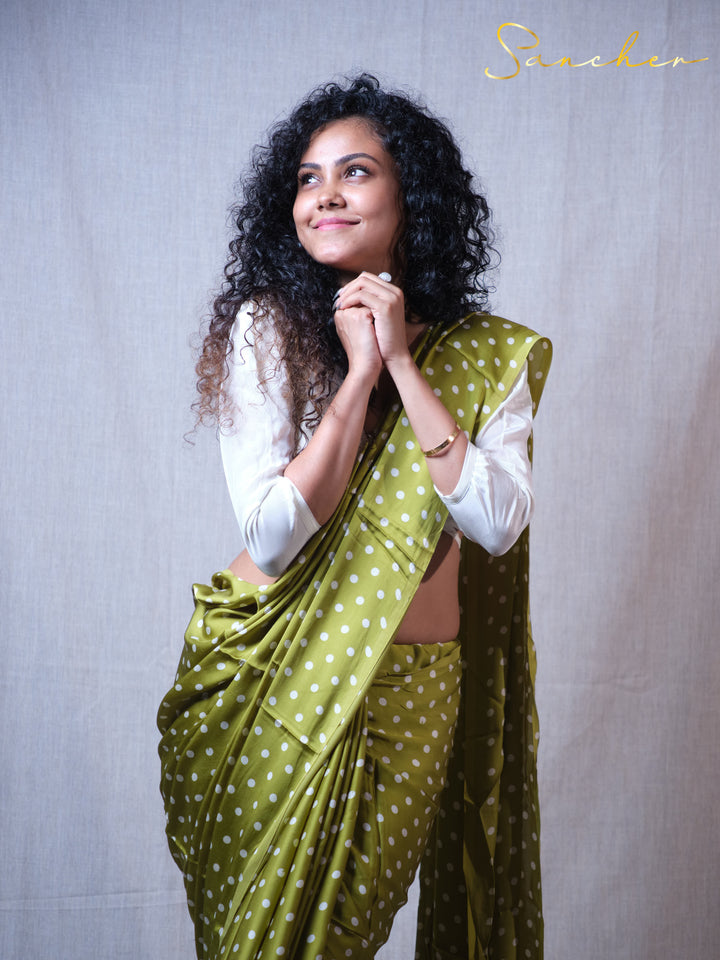 Pair Drop Modal Silk Saree