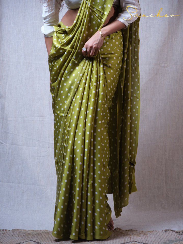 Pair Drop Modal Silk Saree