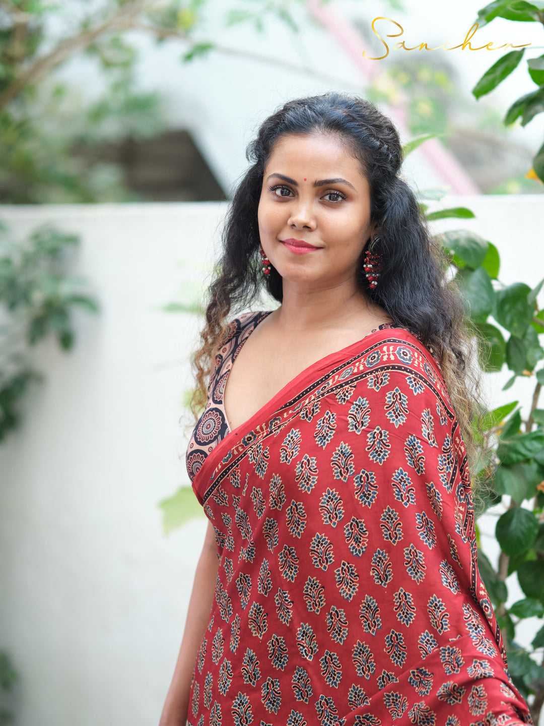 Red Color Saree