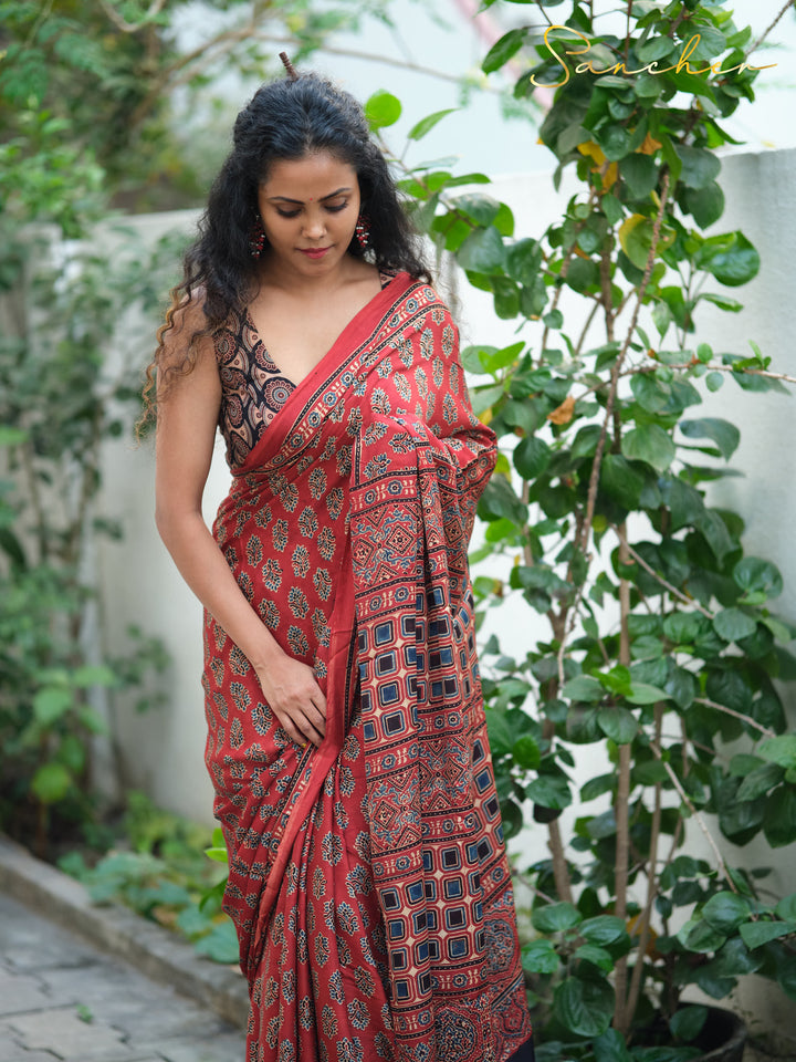 Red Color Saree