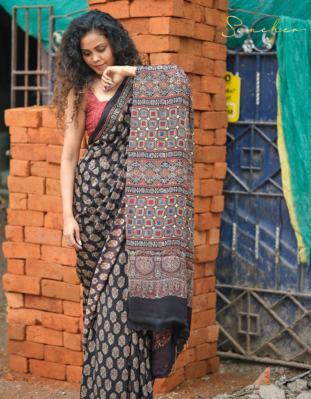 Sorcery-Modal silk Saree