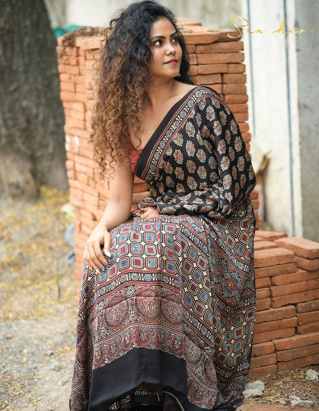 Sorcery-Modal silk Saree