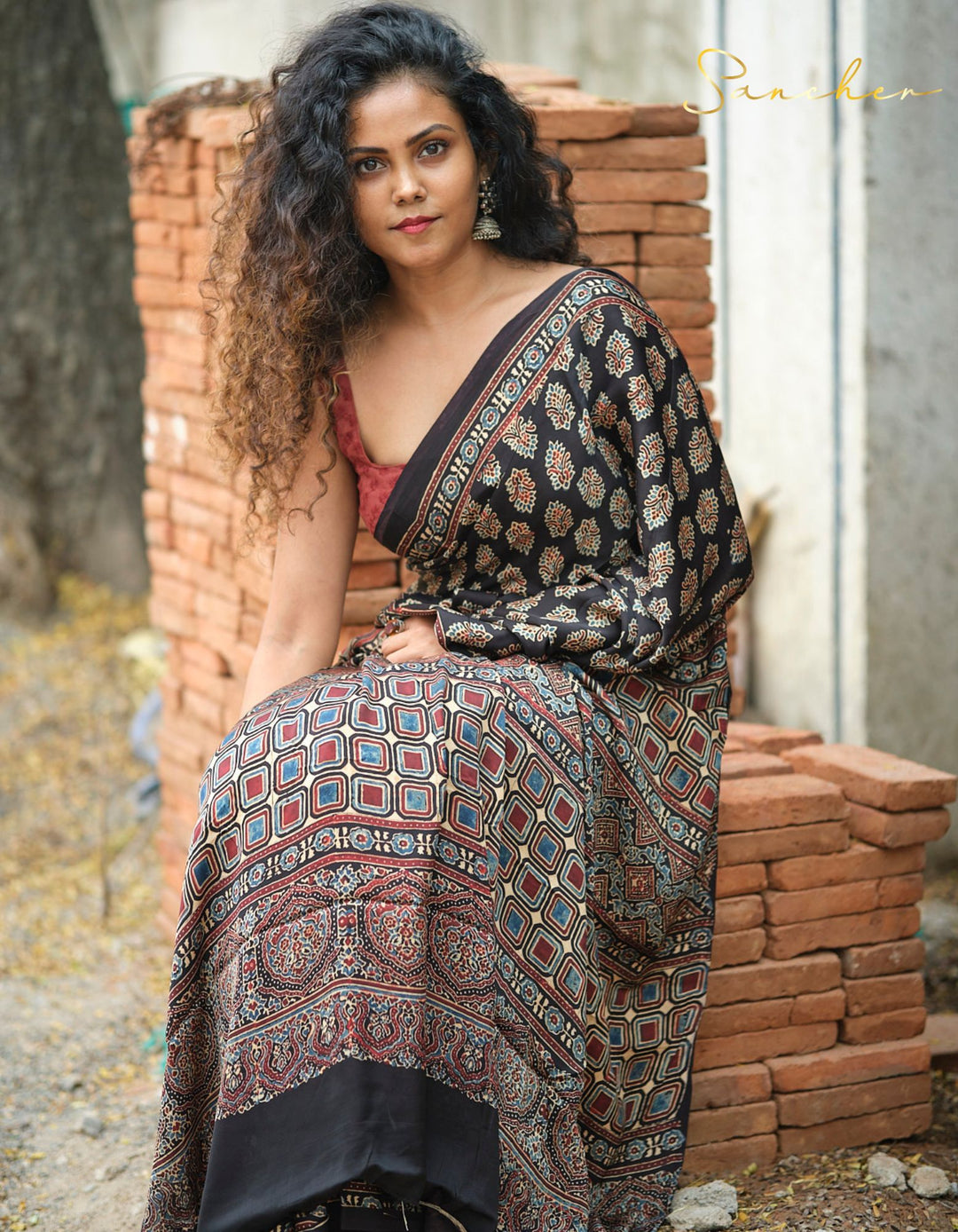 Sorcery-Modal silk Saree