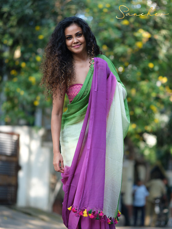 Mulmul Cotton Saree Online