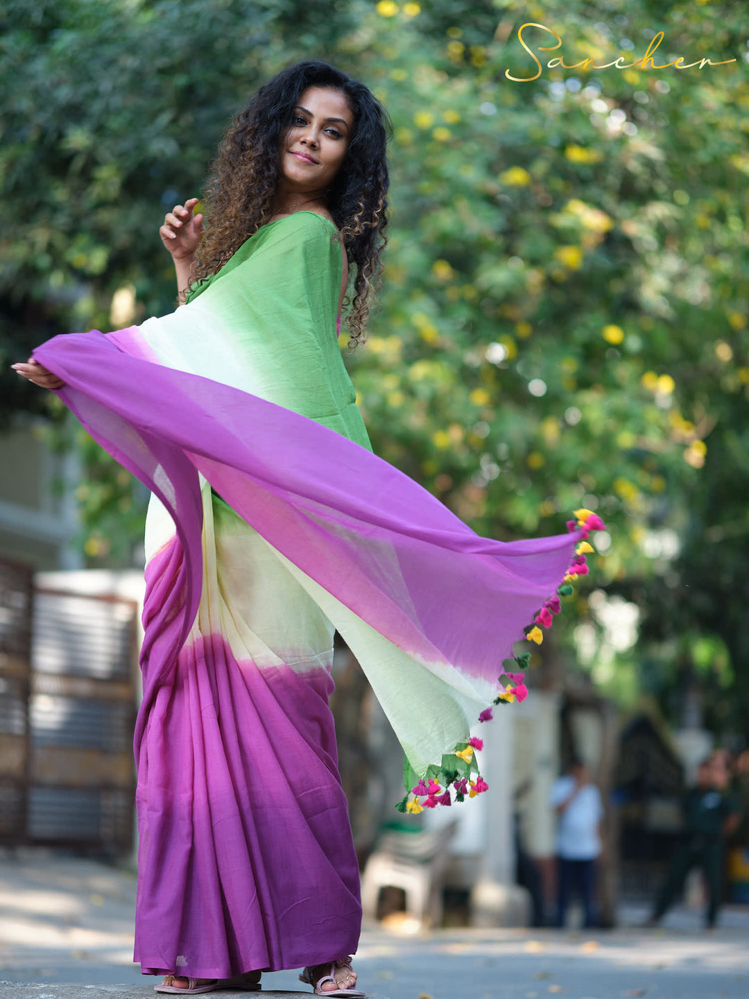 Traditional Mulmul Cotton Saree